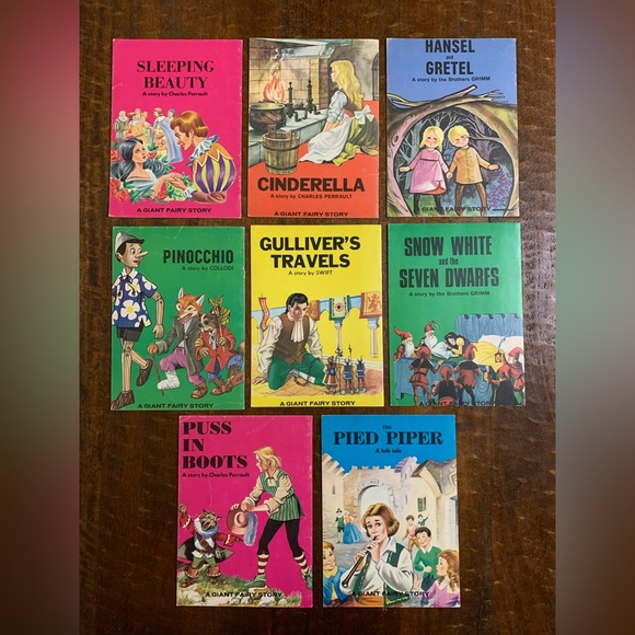 VTG Ottenheimer Publishers, Inc. A Giant Fairy Story 8pc Children’s Books Bundle - Picture 11 of 11